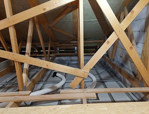 Zateplení novostavby pomocí foukané izolace